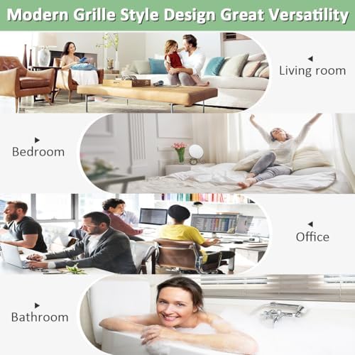 12x12 Bathroom Exhaust Fan Cover, Ceiling Vent Grille - Image 6