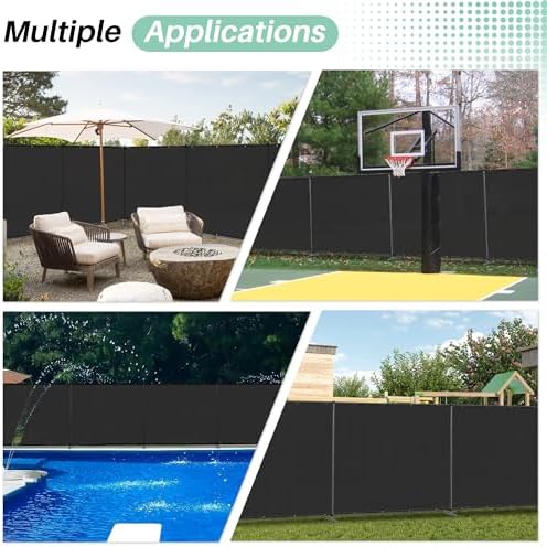 SunnyRoyal 6' x 19' Privacy Fence Screen Panel - Image 2