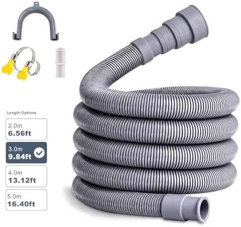 10 FT Washing Machine Drain Hose Extension Kit - Image 2
