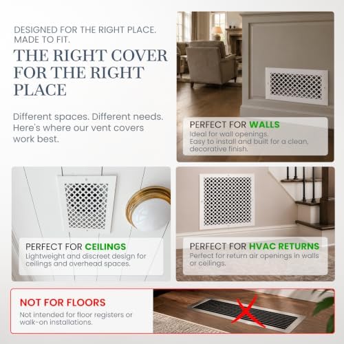 SABA Home Decor Air Vent Cover Grille - Image 5