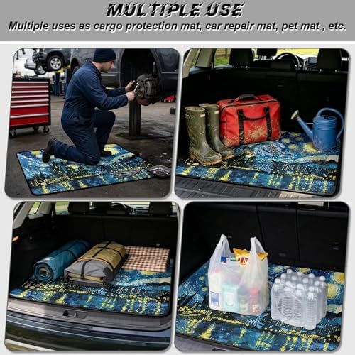 Starry Night Sports Gear Trunk Mat 29"x39" - Image 3