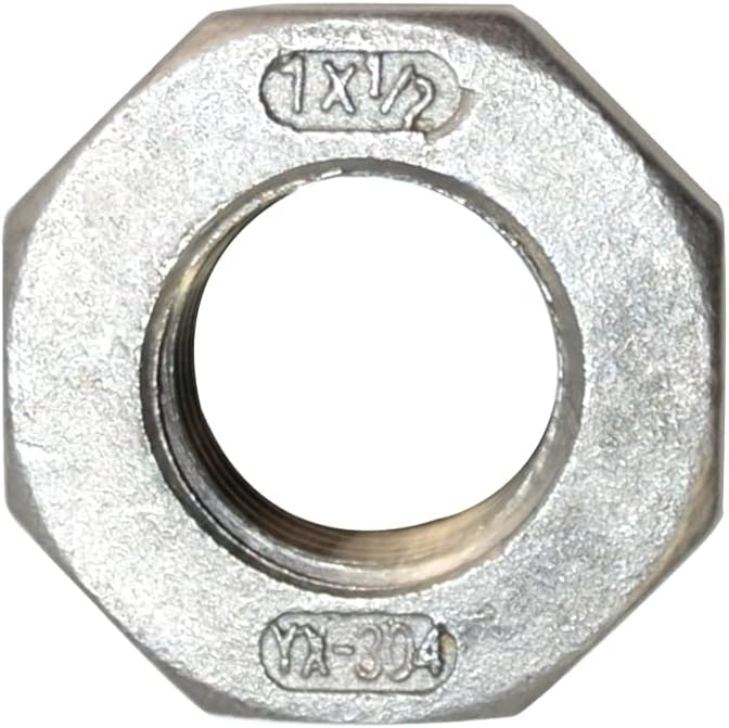 1/4" Male NPT to 1/8" Female NPT Female Reducing/Reducer Bushing Pipe Fitting - Image 3
