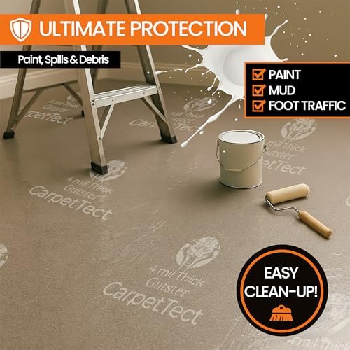 CarpetTect Floor Protection 24" x 200' | Heavy-Duty 4Mil Carpet Protection Film - Image 4