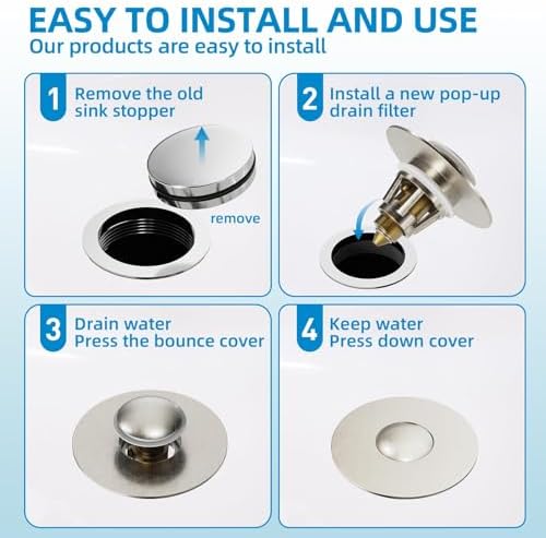 Bathroom Sink Drain Stopper - Image 5