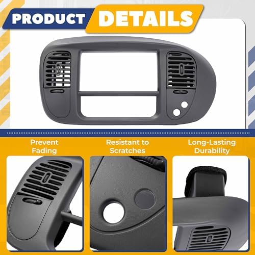 Center Dash Radio A/C Air Vent Cover Compatible - Image 3