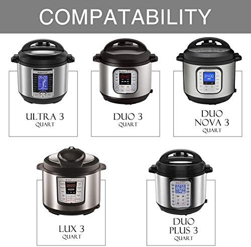 STYDDI 4-Pack Sealing Ring for Instant Pot Mini 3 Quart, Food-grade Silicone - Image 3