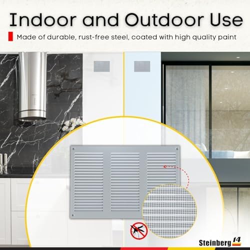 Steinberg14 Gray Vent Cover 10x6 - Image 6