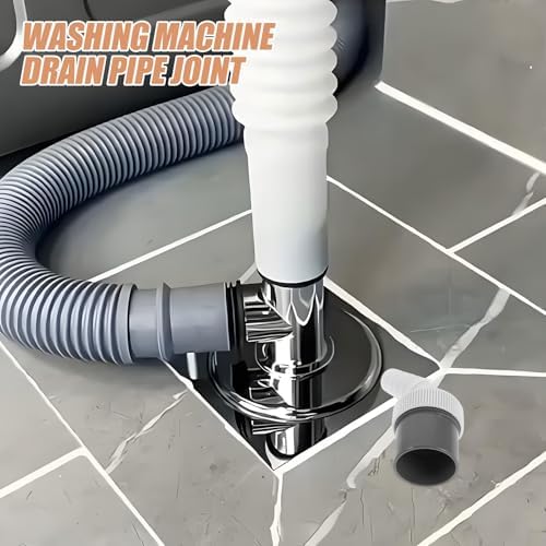 DOITOOL 2 Sets Washing Machine Draining Hose Connectors Outlet Pipe Adapter - Image 4
