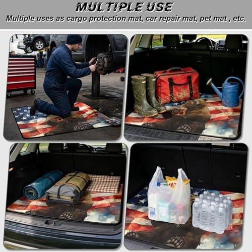Beer Bear Heavy Duty Trunk Mat 29"x39" - Image 3