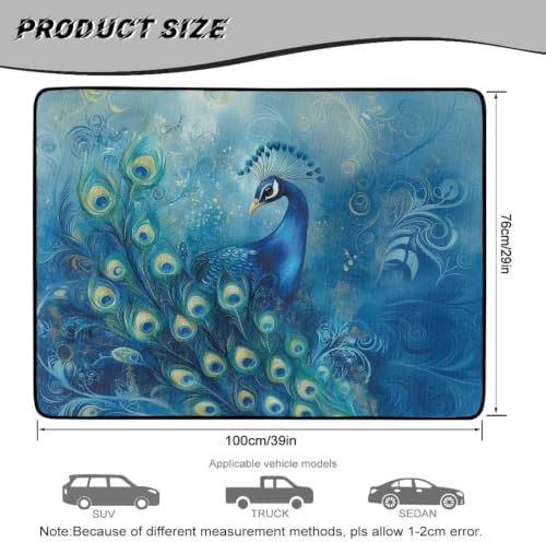 ELEQIN Car Trunk Cargo Liner, Washable Auto Trunk Protective Mat, Cargo Liner - Image 7