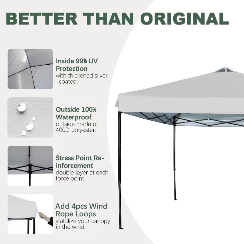 10x10 Canopy Replacement Top - Image 3