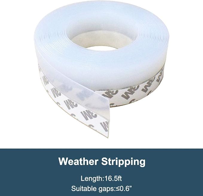16.5FT Silicone Seal Strip, Weather Stripping - Image 5