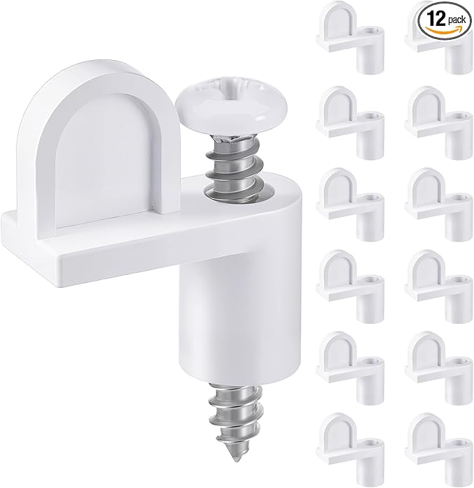 Blulu 12 Pack 3/8 in Nylon Window Screen Clip by Blulu