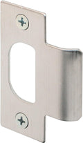 Prime-Line E 2299 Stainless Steel Standard T-strike Door Strike Plate, 2-1/8 by Prime-Line
