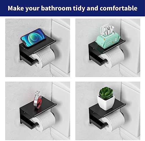 GLNLQ Matte Black Toilet Paper Holder - Image 7