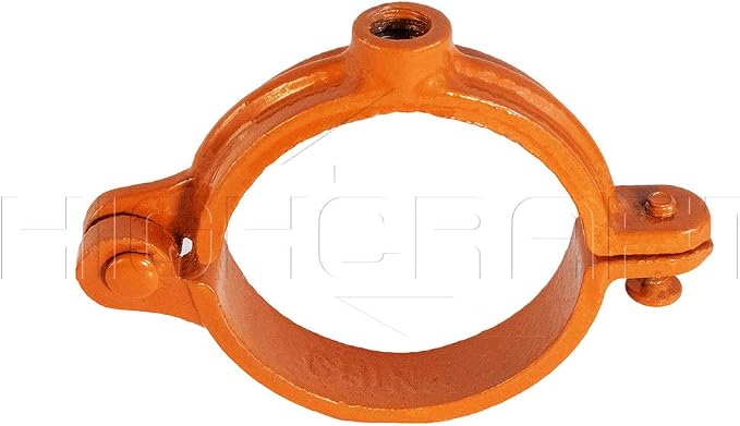 HIGHCRAFT HINGC-01-10 Industrial Decor Hinged Split Ring Pipe Hanger 1 in. - Image 3