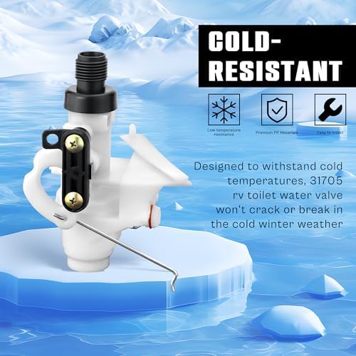 31653 31705 31688 RV Toilet Water Valve Fit - Image 3