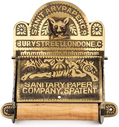 Renovators Supply Manufacturing Antique Brass Wall Mount Toilet Tissue Paper by RenovatorsSupplyManufacturing