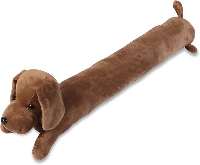 Dog Under Door Draft Stopper Heavy Duty, 3LB 36 Inch Decorative Fabric Door by SANFERGE