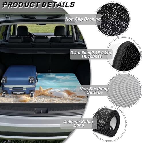 Starfish Beach Heavy Duty Cargo Mat Racing Trunk Mat Universal Waterproof Cargo - Image 6