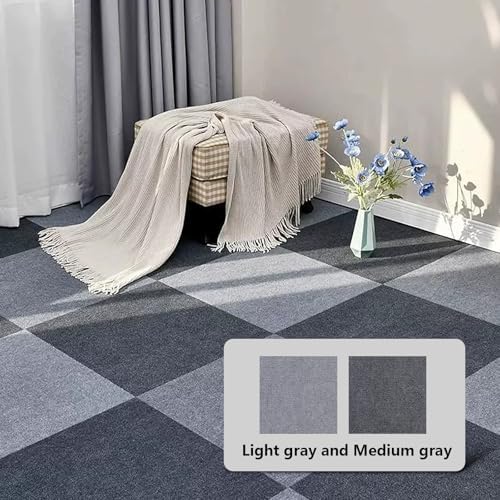 24 * 24in Peel and Stick Carpet Tiles, Self Adhesive Floor Squares - Image 7