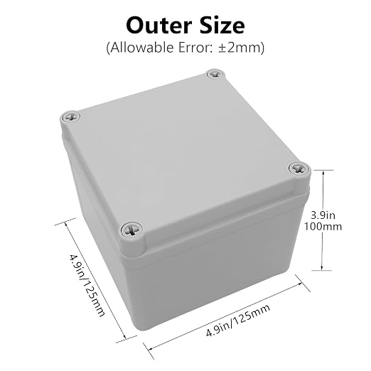 Junction Box IP67 Waterproof Dustproof ABS Plastic Project Box - Image 2