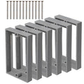 MAKERELE Single Gang Receptacle Box Extender, 1/2 Inch Gray, Durable ABS Plastic by MAKERELE