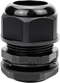 XHF 20 Pcs 1" IP68 Strain Relief Nylon Cord Grip Waterproof NPT Cable Glands by XHF