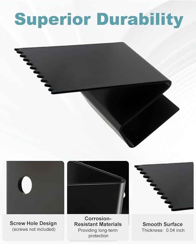 50Pcs Hurricane Window Clips for Plywood | Hurricane Clips Fit 1/2 Inch Thick - Image 4