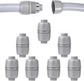 NPT 3/4 Double Conduit Liquid-Tight Connector Straight | Extend Repair Conduit by Aandxmok