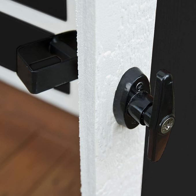 Shed Door Latch T-Handle Lock Kit - Image 5