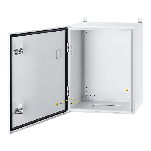 IP65 Weatherproof Metal Box Wall-Mounted Electronic Equipment Enclosure Box by ordentlich