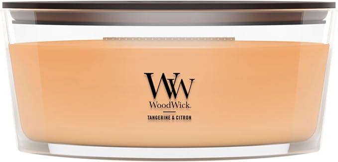 Woodwick Tangerine & Citron Ellipse Candle by Unknown