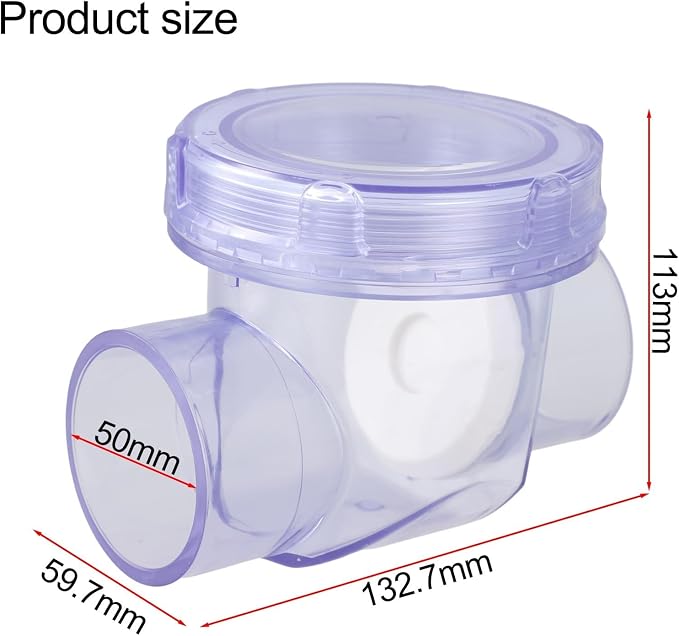 PVC Backflow Stopper 50mm For Drain-Waste-Vent Systems Requiring Performance - Image 2