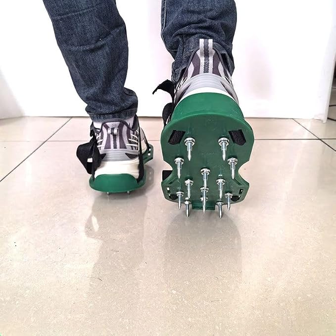 9 Inch Screed Spiked Roller Self Leveling Concrete Roller Epoxy Roller Spike - Image 7