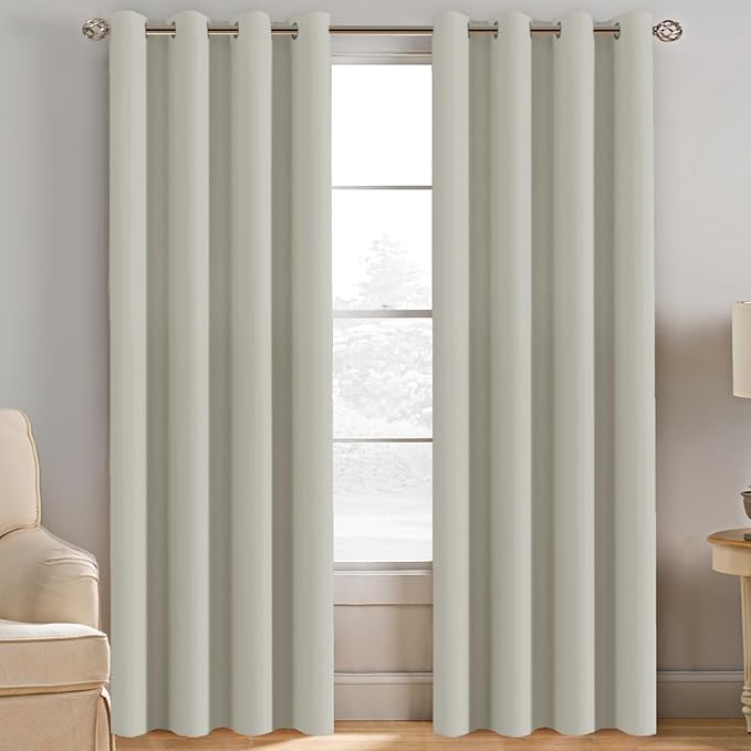 H.VERSAILTEX Blackout Curtains for Bedroom/Living Room, Length by HVERSAILTEX