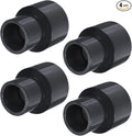 M METERXITY 4-Pack UPVC Reducer Pipe Fitting, 1-1/2"x1" Reducing Coupling by MMETERXITY