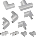 D-Line Medium Cable Raceway Accessory Pack, Join 1.18in x 0.59in Cord Cover by D-LineUSAinc