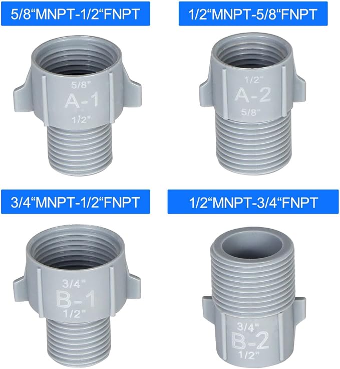 Kerde 12PCS Pipe Converter - Image 5