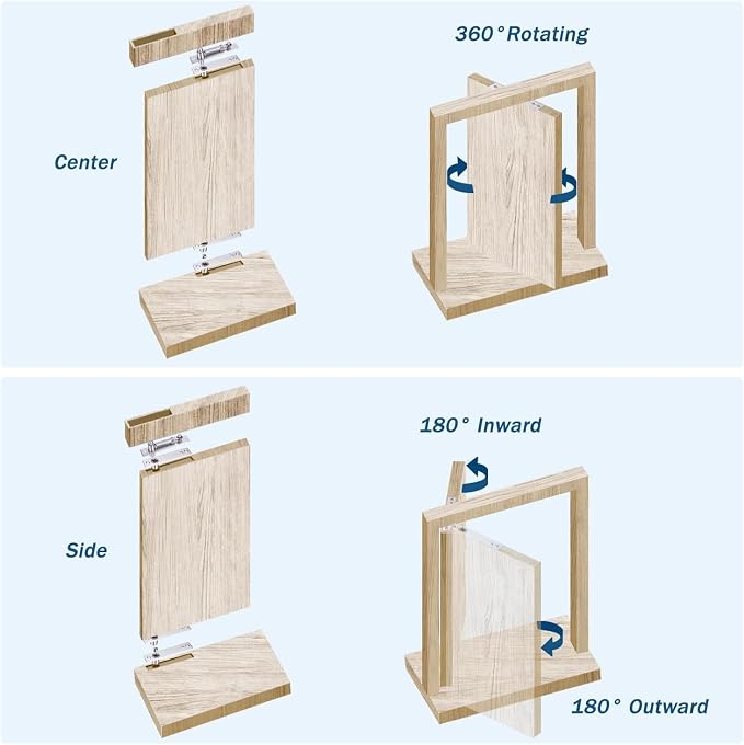 Heavy Duty Pivot Hinge for Wood Door - Image 5
