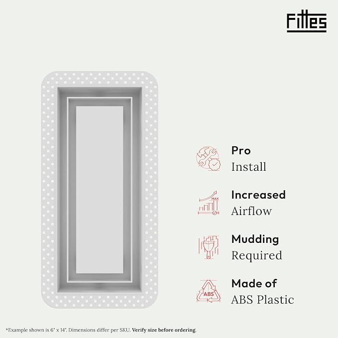 Fittes Flush Wall Vent - Image 2