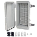 IP67Junction Box, ABS Plastic Outdoor Waterproof Box Electrical Enclosure by LuSumtly
