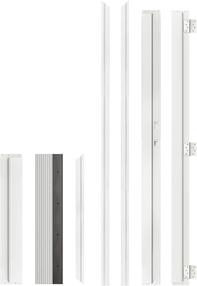 Pre-Drilled Vinyl Exterior Door Frame Kit by NewArrivals%EF%BC%81
