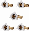 EFIELD 3/4" Pex x 3/4" Female NPT Swivel Elbow | Brass Barb Crimp Fittings by EFIELDPEXTUBING