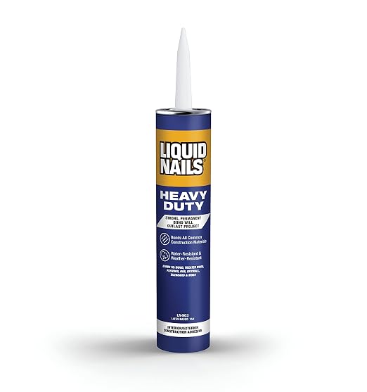 Liquid Nails Heavy Duty 10 oz Tan Construction Adhesive & Extreme Heavy Duty 10 - Image 2