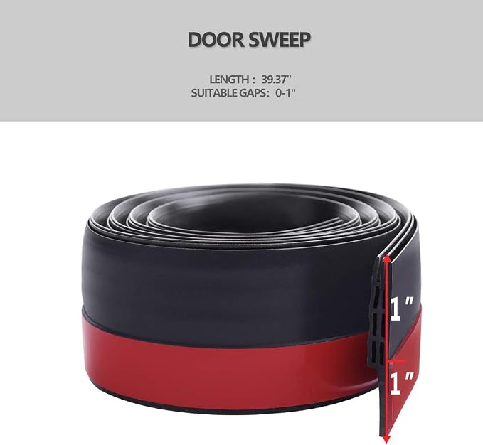 Suptikes Door Draft Stopper Under Door Seal - Image 4
