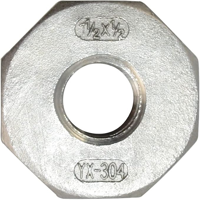 DAN SPEED Male x Female Thread Reducer Bushing Pipe Fitting, Stainless steel SS - Image 3