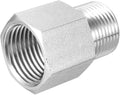 uxcell Pipe Fitting Reducer Adapter M20X1.5 Male to 1/2 G Female | Stainless by uxcell