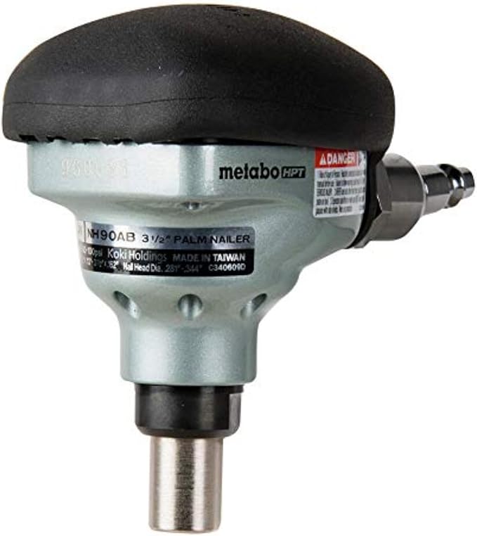 Metabo HPT Palm Nailer, Magnetic Nose 360° Swivel, Joist Hangers, NH90AB | by MetaboHPT