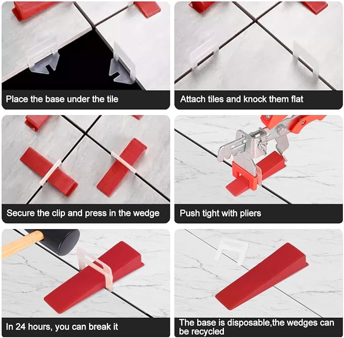 Tile Leveling system Plier Hand Floor Pliers Tiling Installation Tool Tile - Image 3
